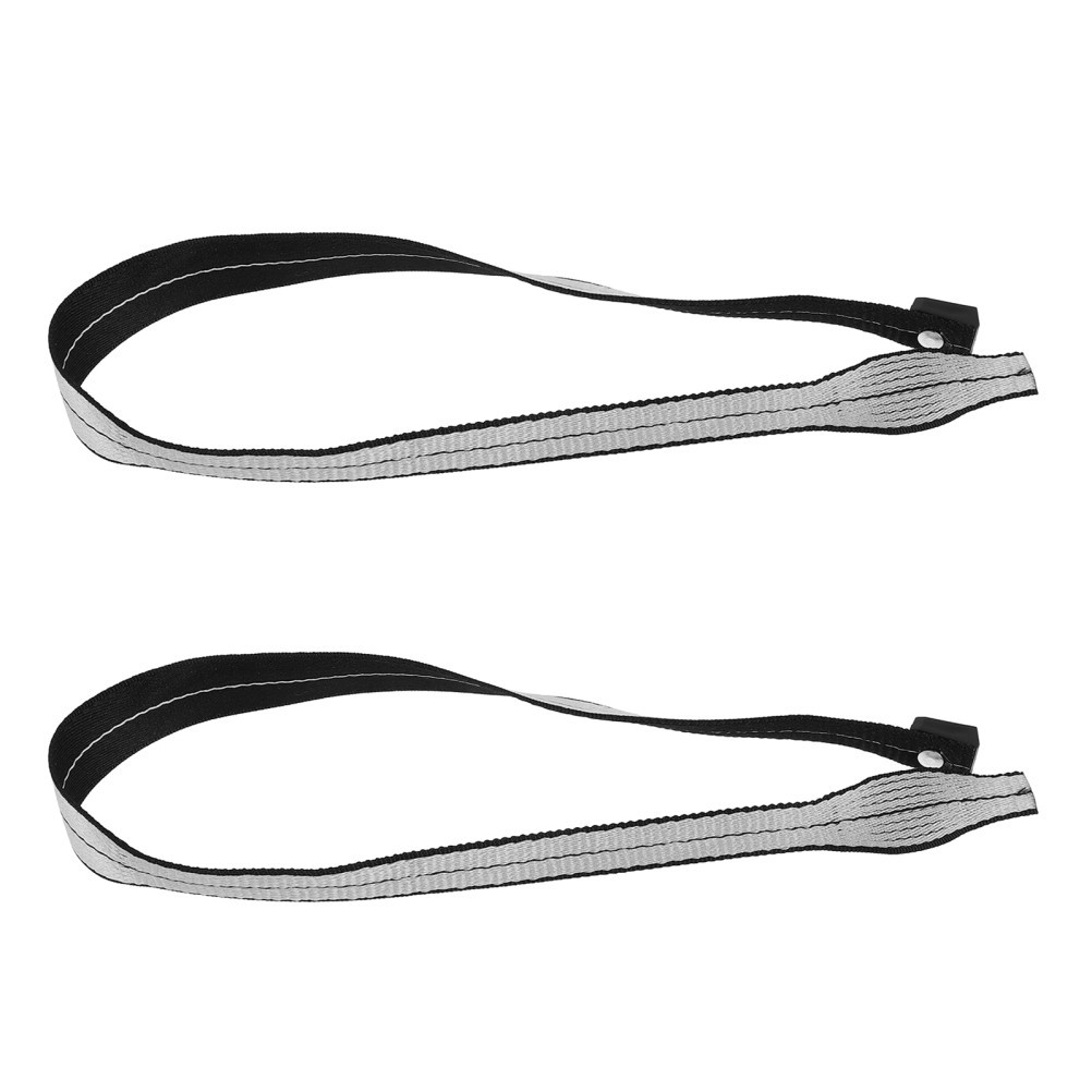 2 Pcs Ski Trekking Pole Wristband Hiking Straps Anti-loss Lanyard Leash
