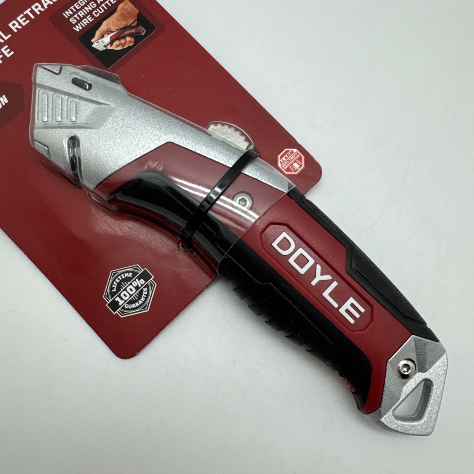 Doyle Professional Retractable Utility Knife W/Ergonomic Push Button Design NEW