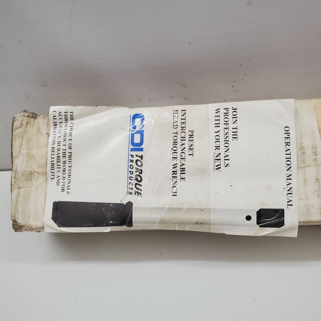 New CDI Torque Wrench CAT 147-2059 Preset Interchangeable Head Torque Tool