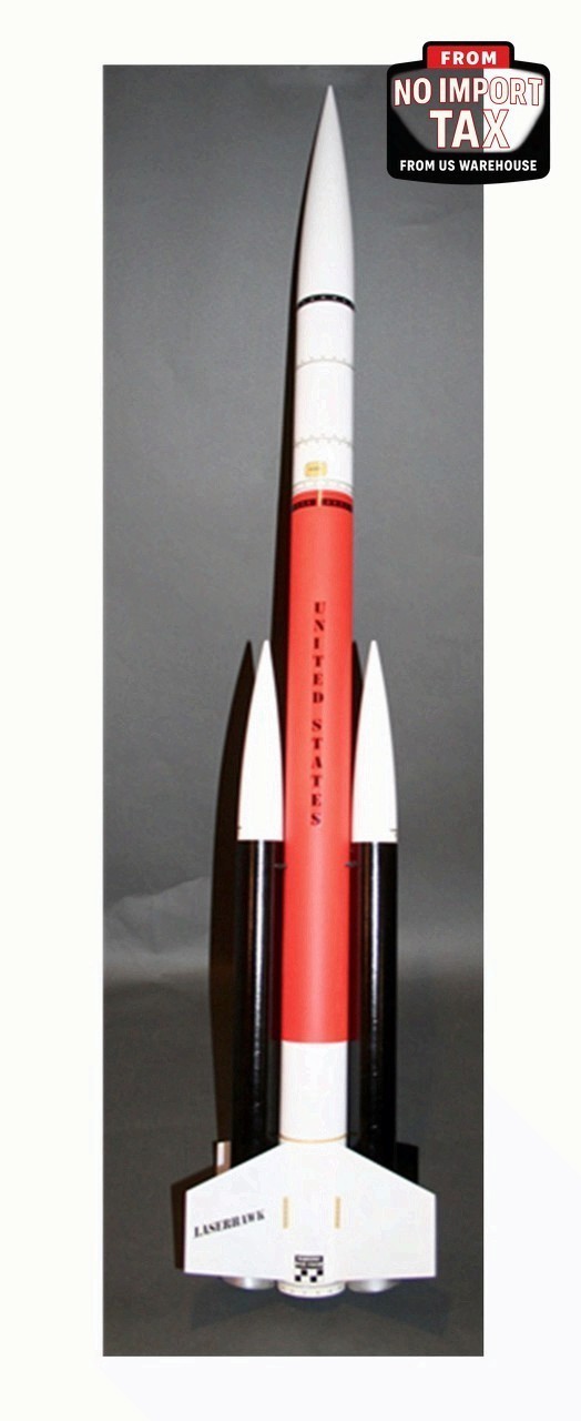 North Coast Rocketry Flying Model Rocket Kit  LaserHawk FREE SHIPPING