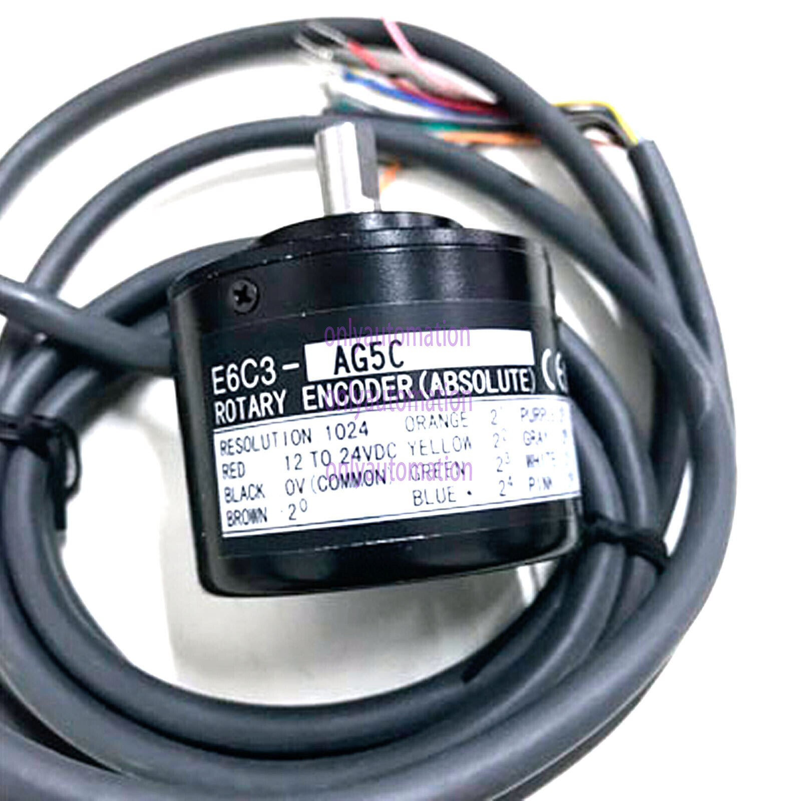 OMRON E6C3-AG5C 1024P/R ROTARY ENCODER MODULE NEW~