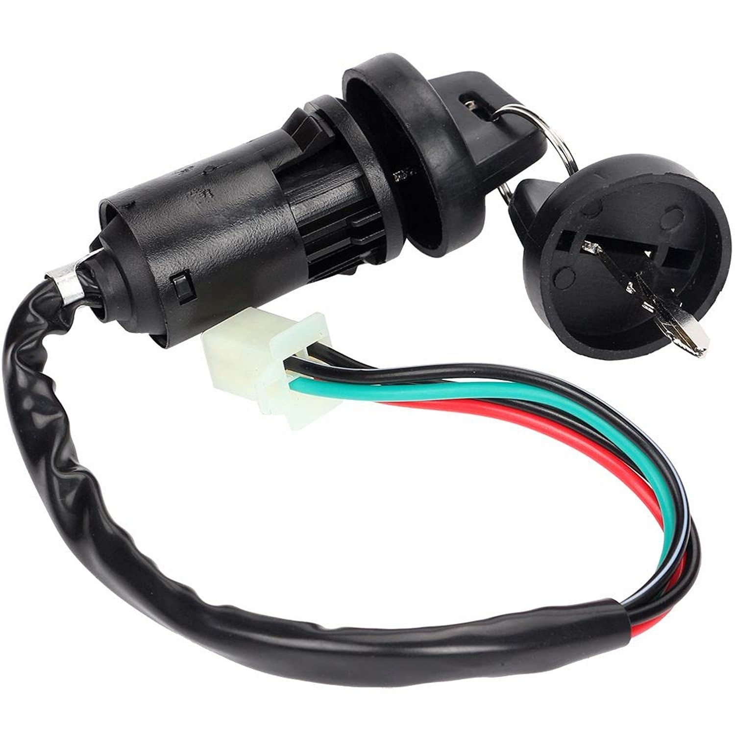 Ignition Key Switch with Cap for 50cc 70cc 90cc 110cc 125cc 150cc 200cc 250cc...
