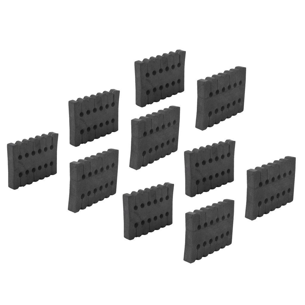 10x 10pcs New Arrows Separator Arrows Rack Holder Quiver