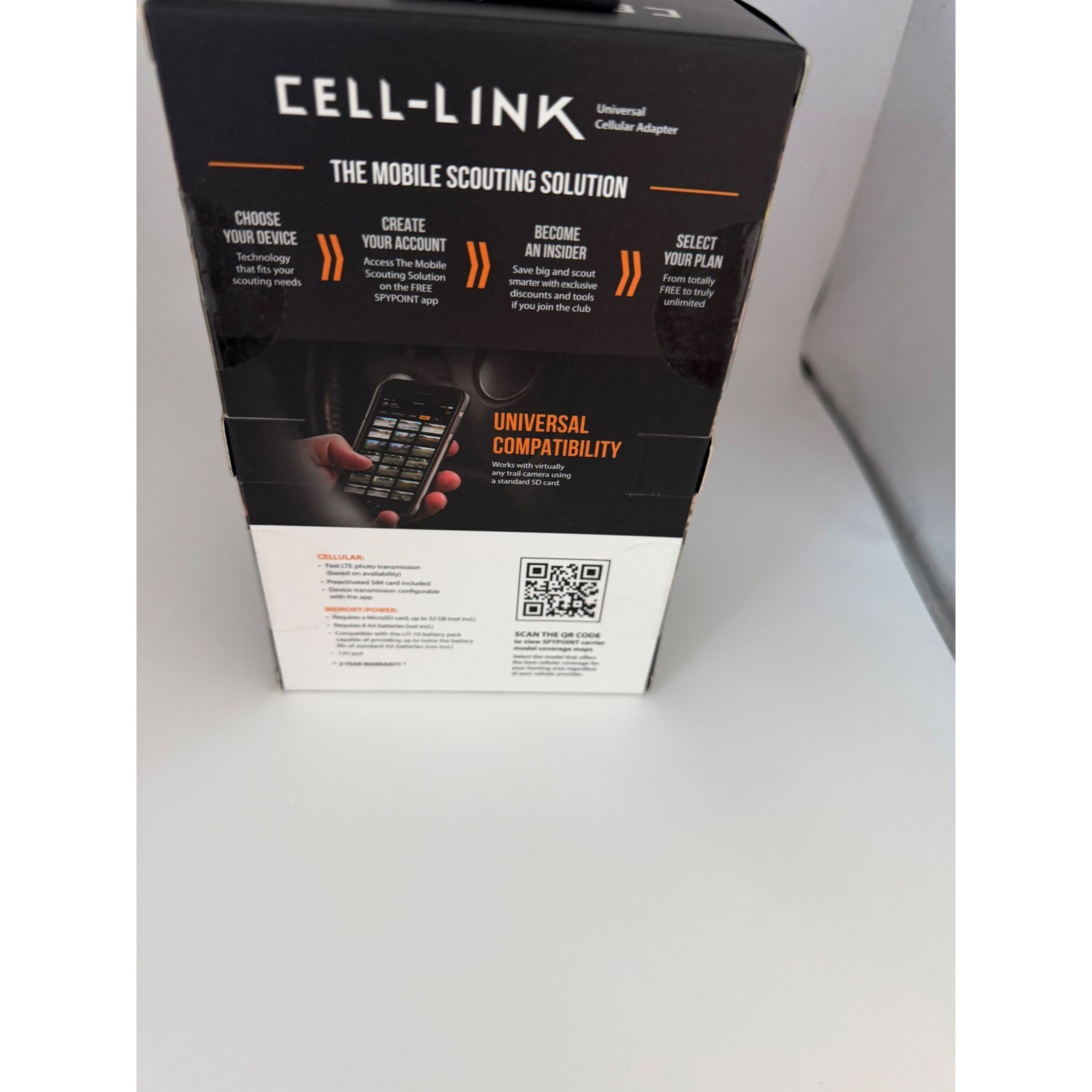 SpyPoint Cell-Link-V Universal Cellular Adapter Trail Camera LTE Verizon
