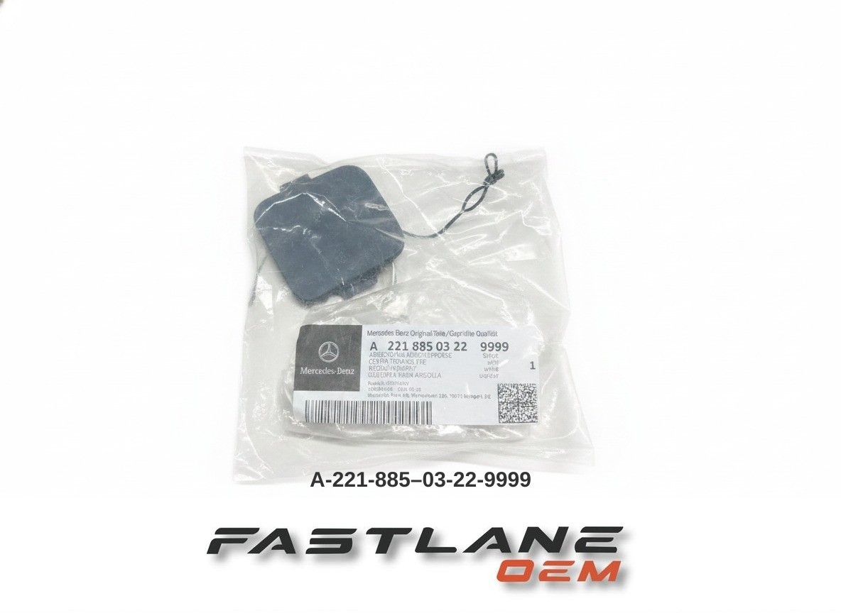2010-2021 Mercedes-Benz S400 Hybrid Cover Towing Eye A-221-885–03-22-9999 OEM
