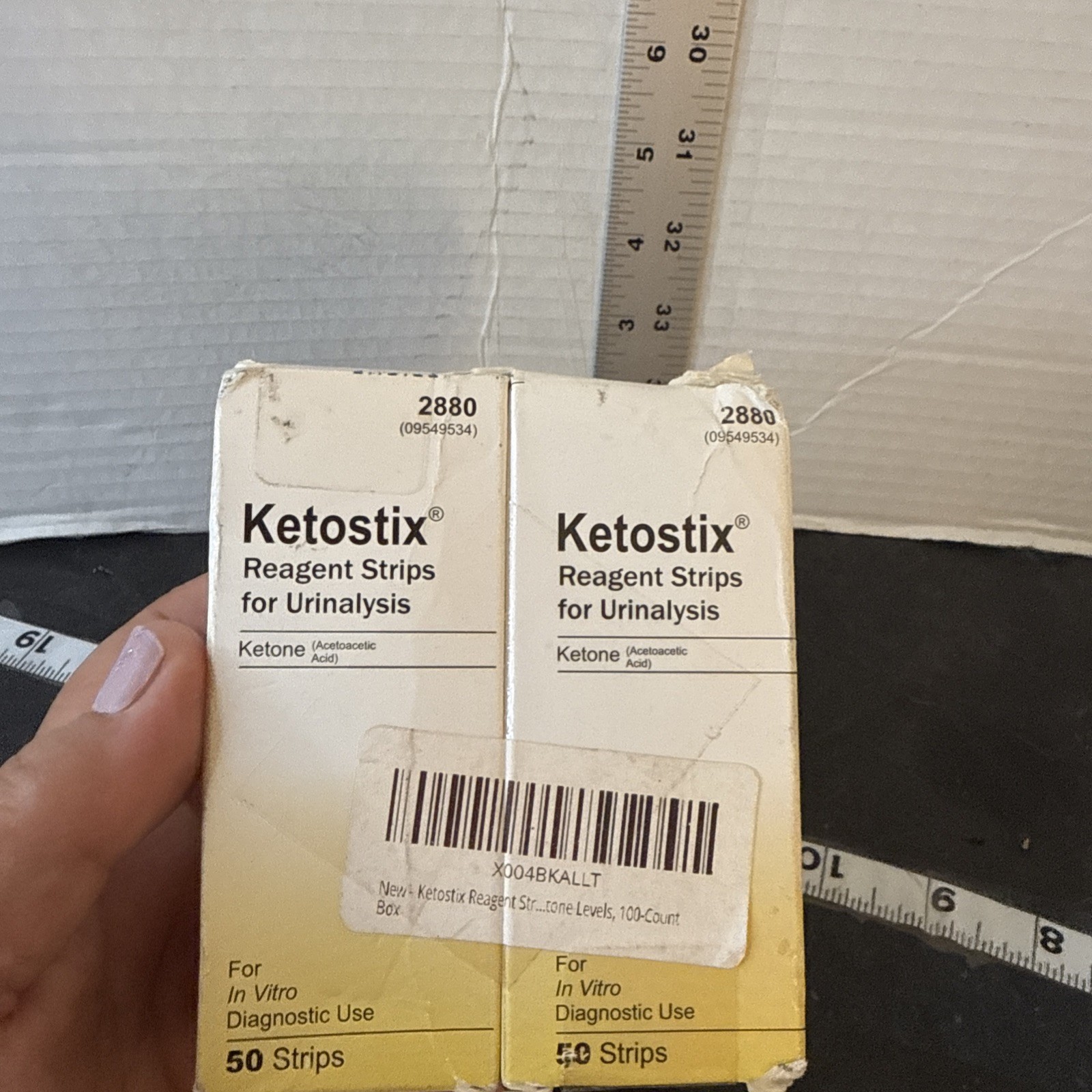 2 Pack Ascensia Reagent Strip for Urinalysis for In Vitro, 50 Strips
