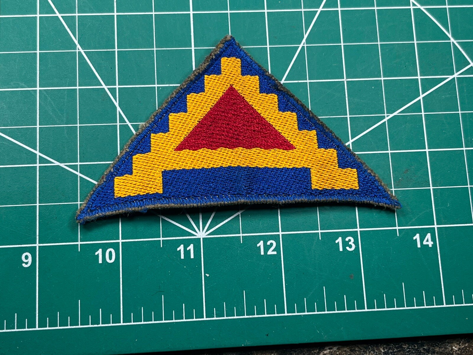 Post WWII Seventh Army German Made Patch