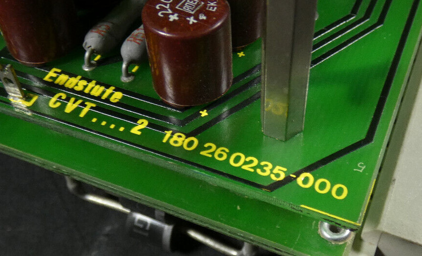 Stromag / Stromatic CVT012.2 AQ Servo Amplifier / Drive | 180101765-000