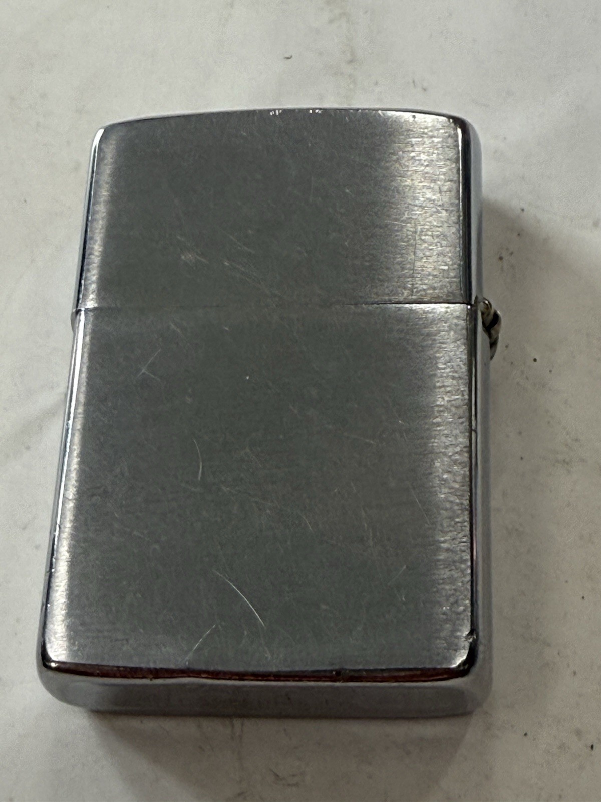 ZIPPO 1982 BRUSHED CHROME LIGHTER U278