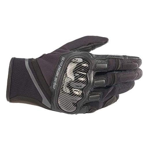 Black/Tar Gray Chrome Glove - XL Size