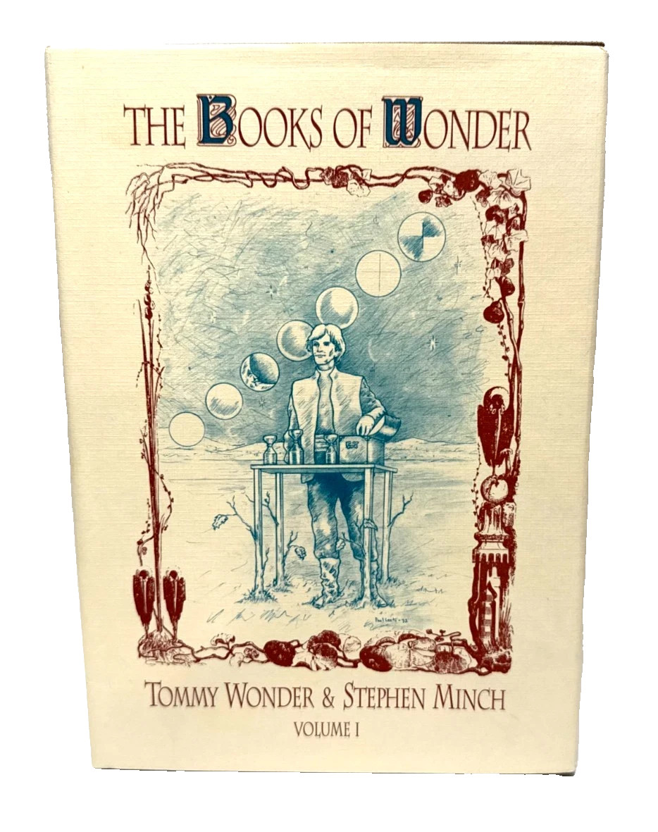 The Books of Wonder VOLUME 1 and 2 Tommy Wonder & Stephen Magic Mentalism Tricks