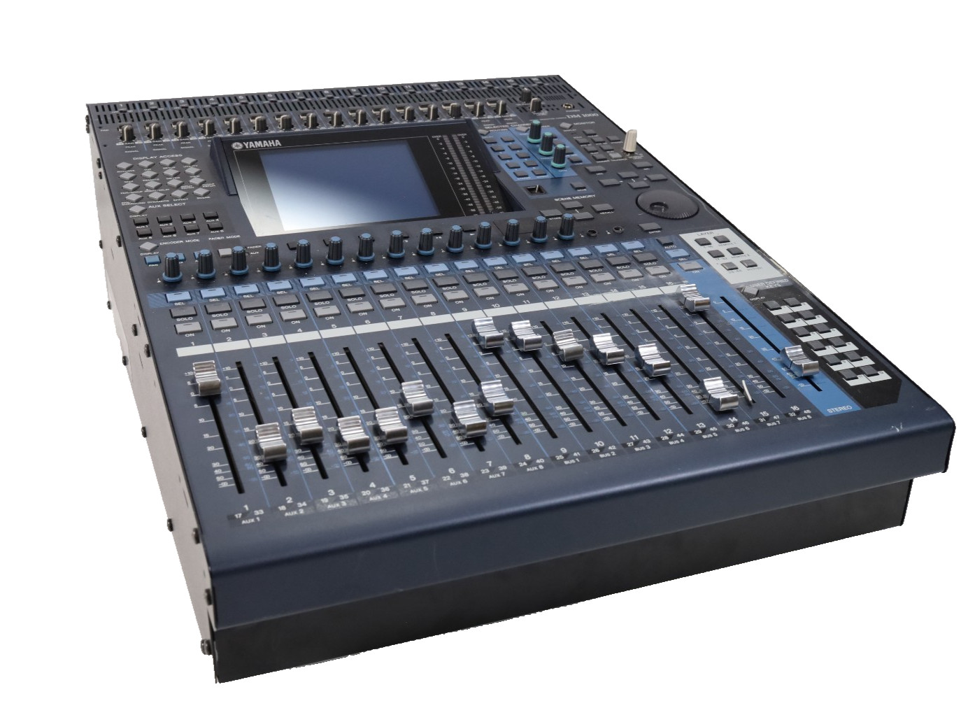 Yamaha DM1000 48-Channel 24-Bit/96kHz 17 Motorized Faders Digital Mixing Console