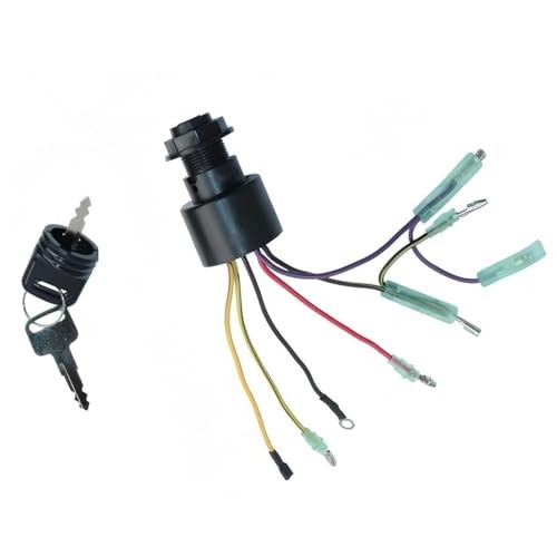 87-17009A5 Boat Ignition Switch Ignition Switch W Key for Mercury 87-17009A5
