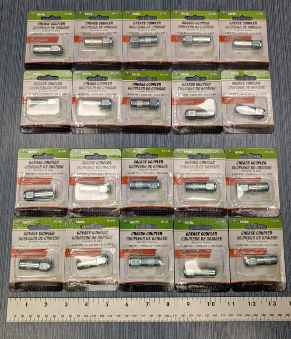 Lot Of 20 x LubriMatic Standard Duty Grease Gun Coupler 4,500 PSI  05-031