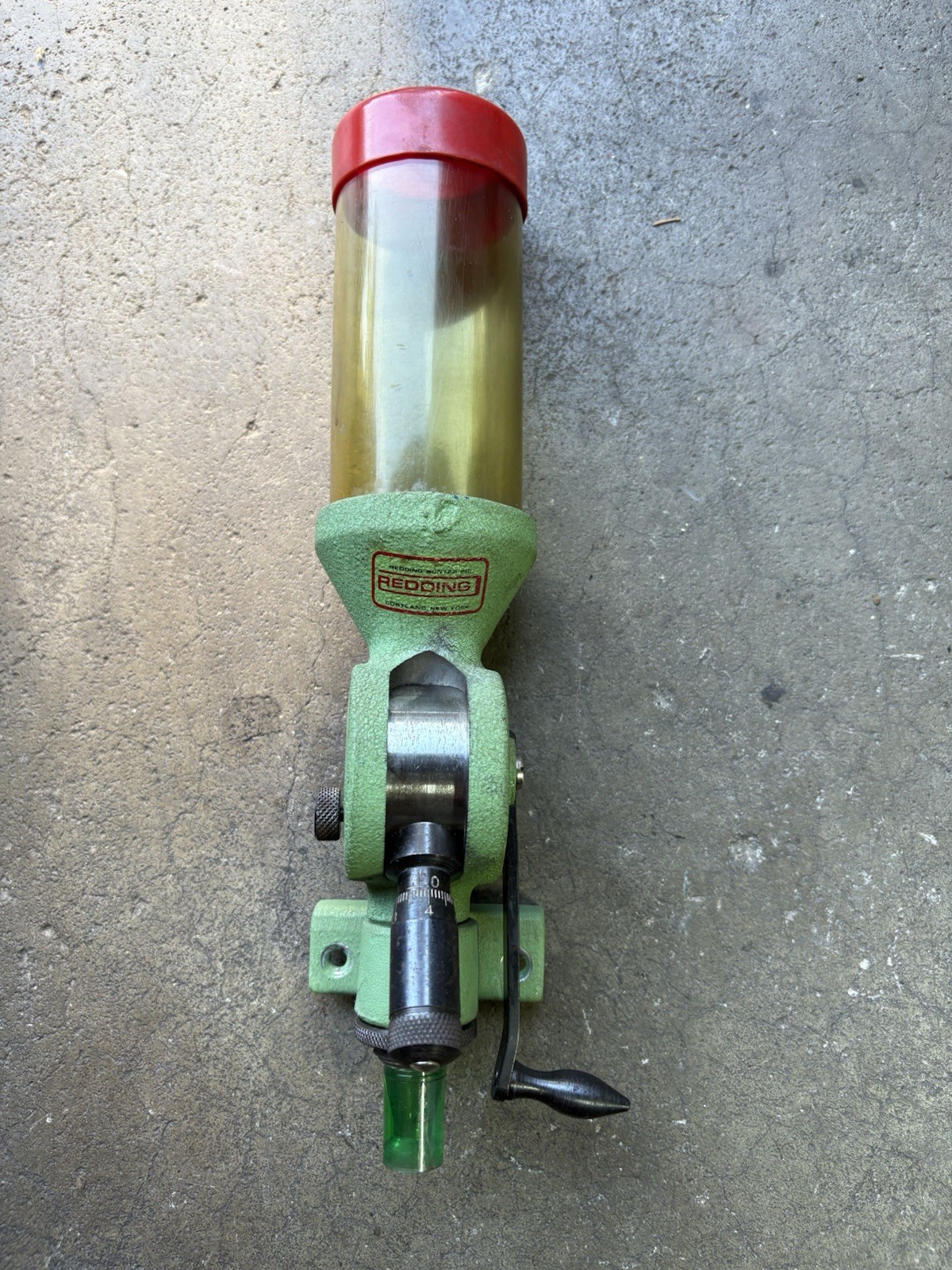Redding Reloading 03400 Powder Measure Large Cylinder W/ Micrometer