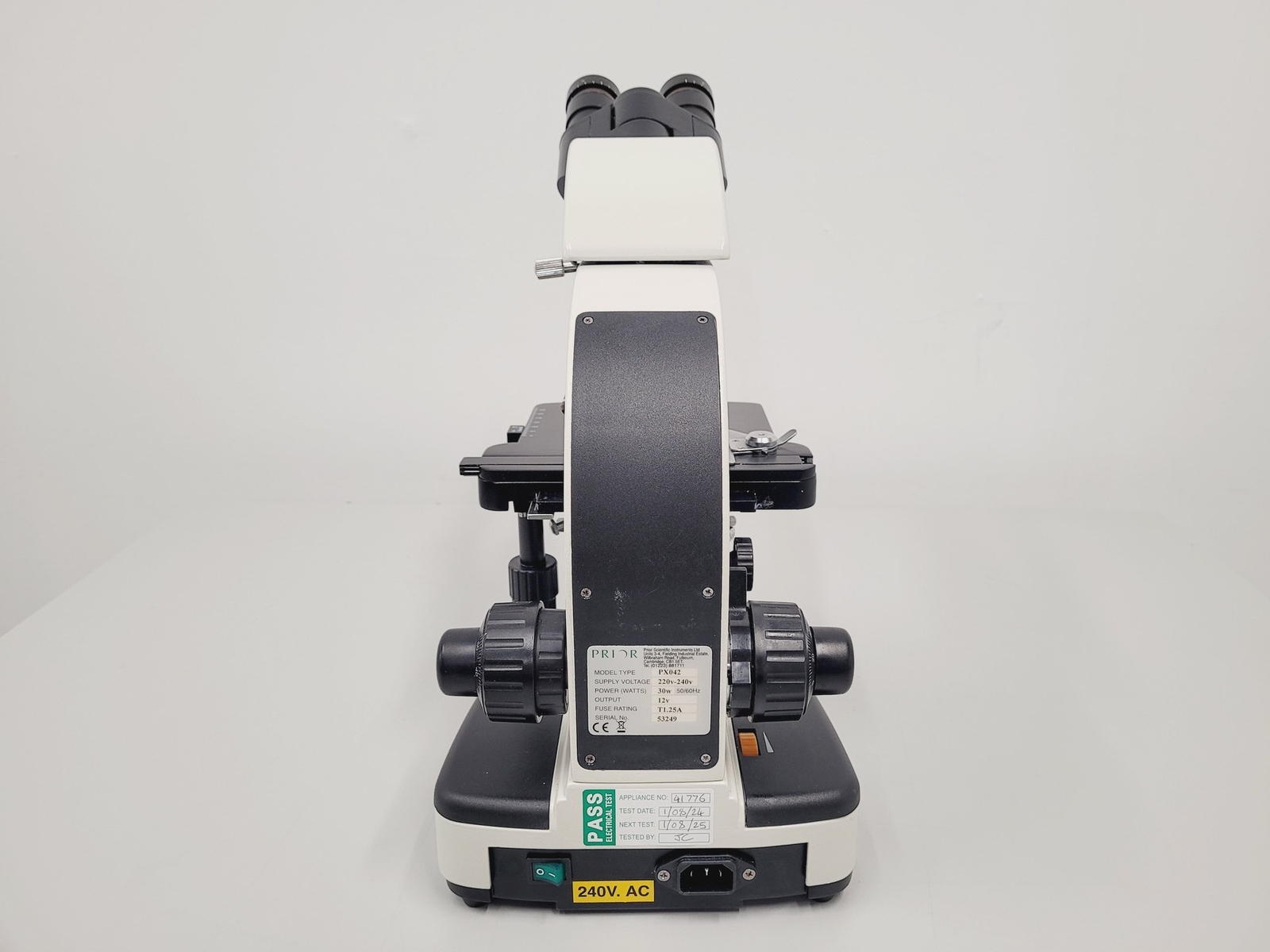 Prior PX042 Compound Microscope With Four Objectives Lab