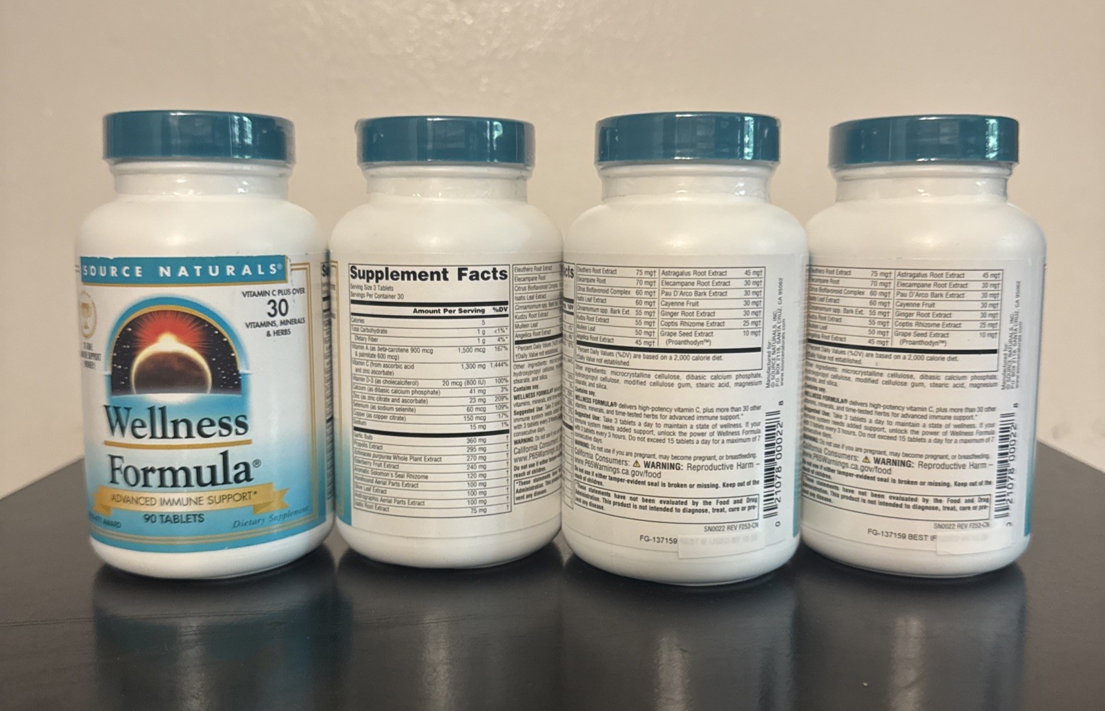 Source Naturals Wellness Formula Advanced Immune Support* 360 Tablets