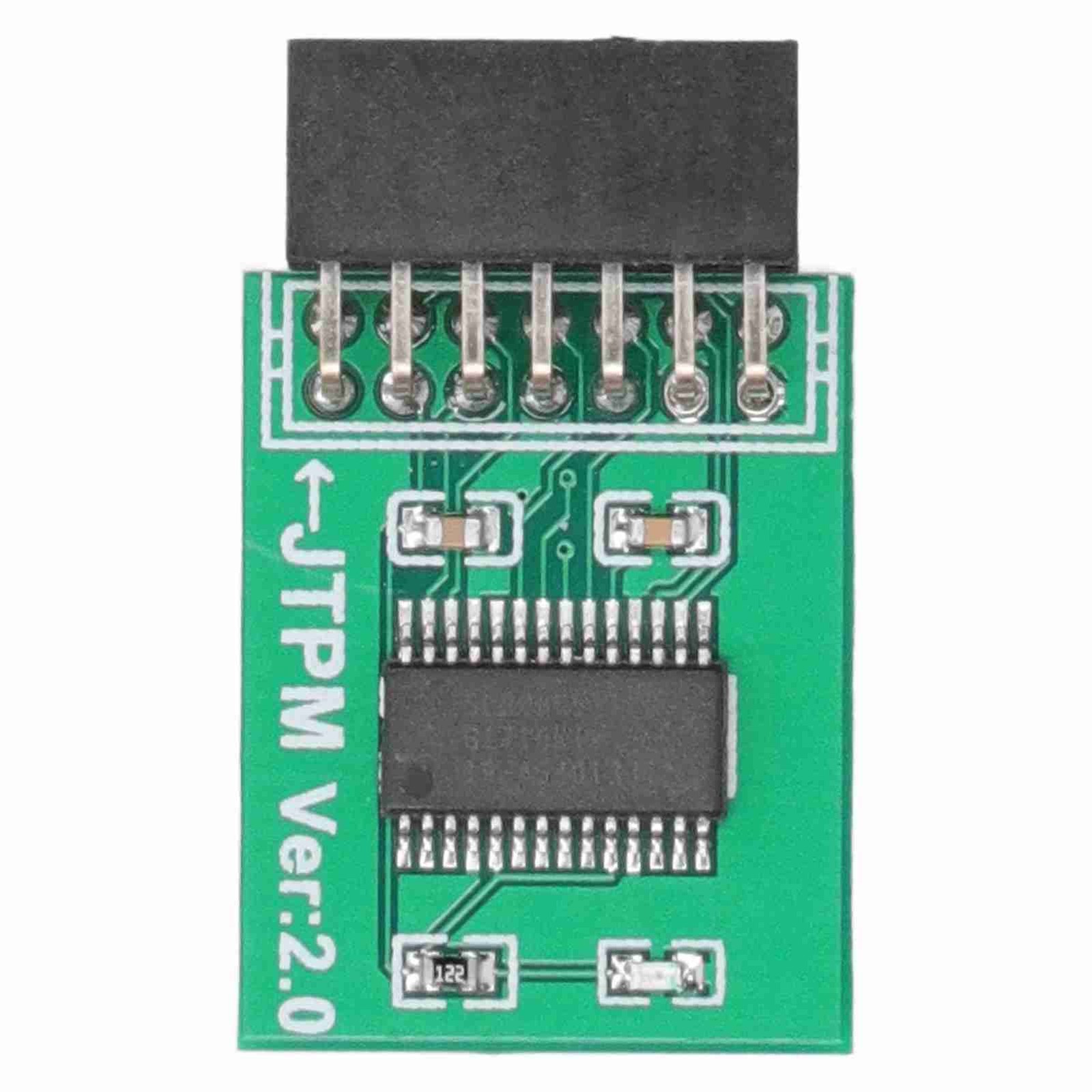 For TPM 2.0 Module Strong-Encryption 14 Pin LPC Interface TPM Module Boards✿