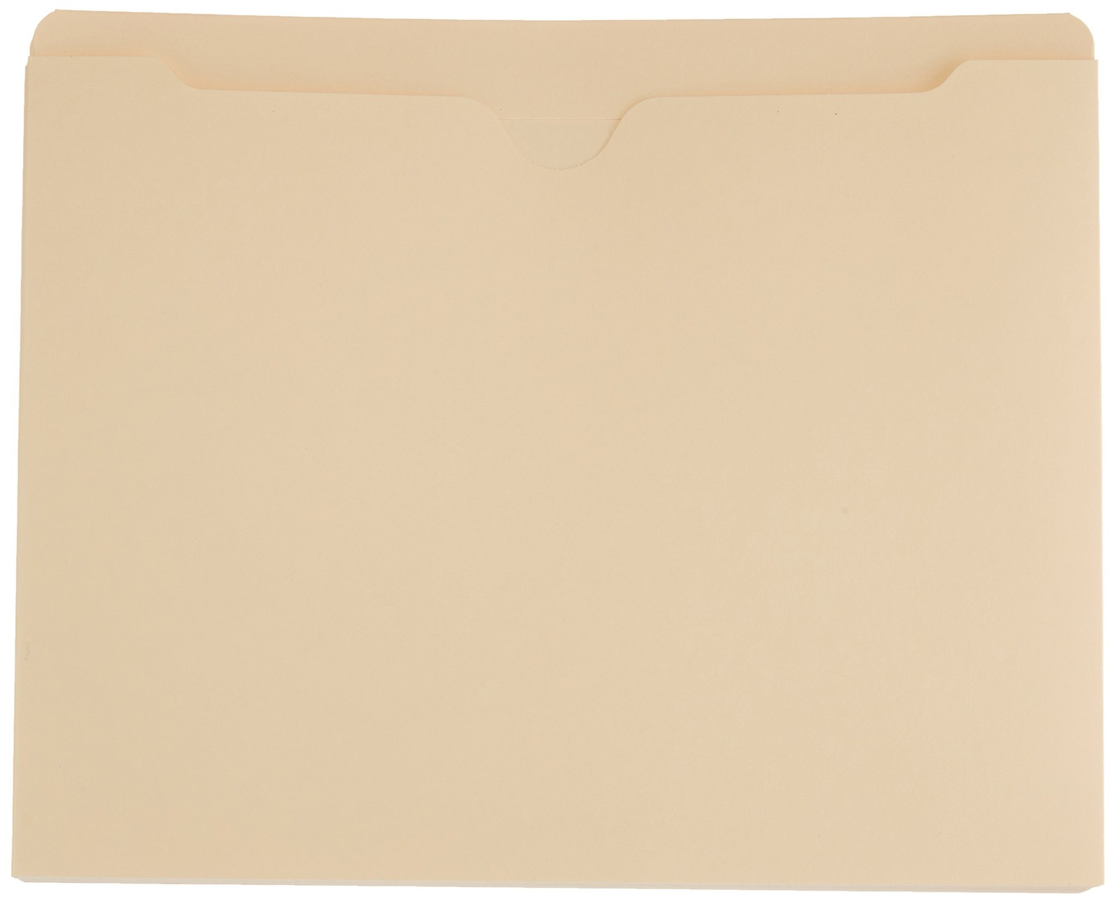 Amazon Basics File Jackets for Organizing Documents, No Expansion, Manila