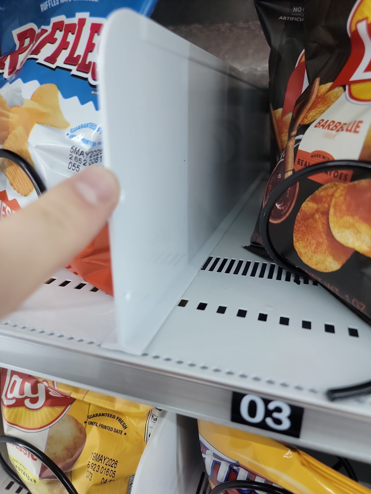 TCN or TVC VENDING MACHINE ADJUSTABLE SHELF SPACER