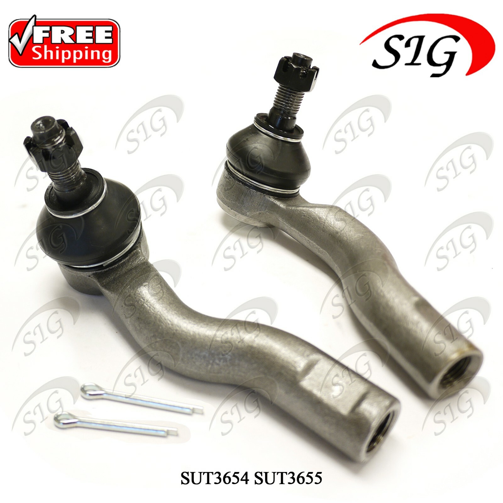 For 2005 - 2010 Scion tC Front Ball Joint Inner & Outer Tie Rod Sway Bar 8PC Kit