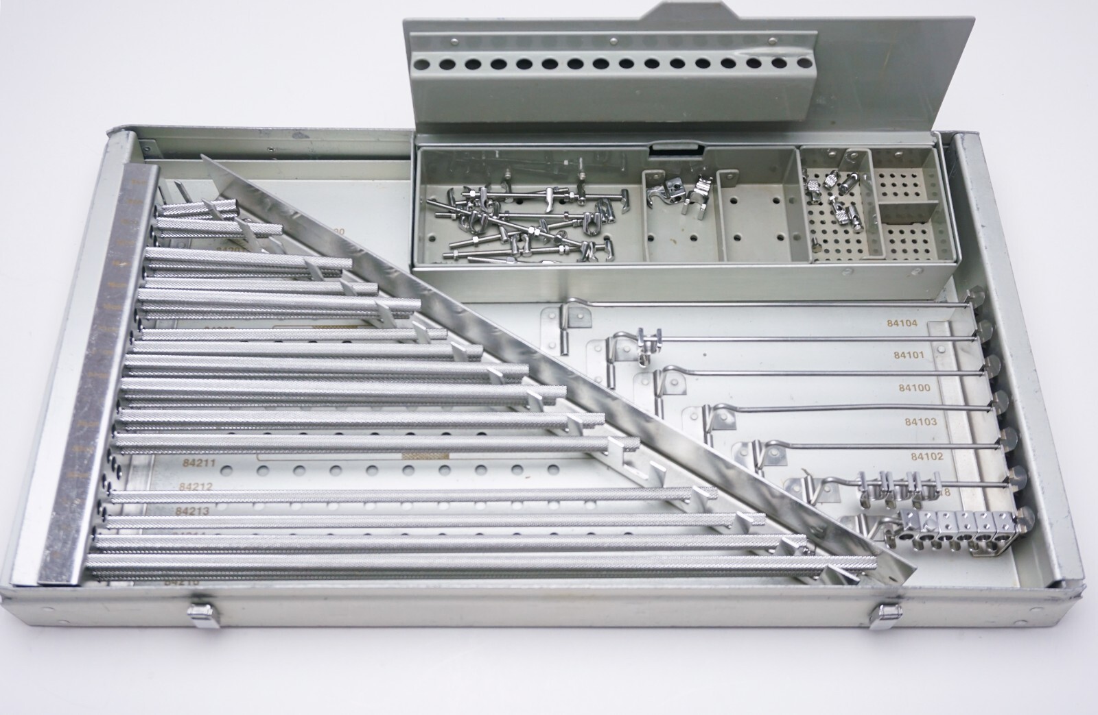 Incomplete Stuart Cotrel Dubousset Universal Spinal System Instrumentation Tray