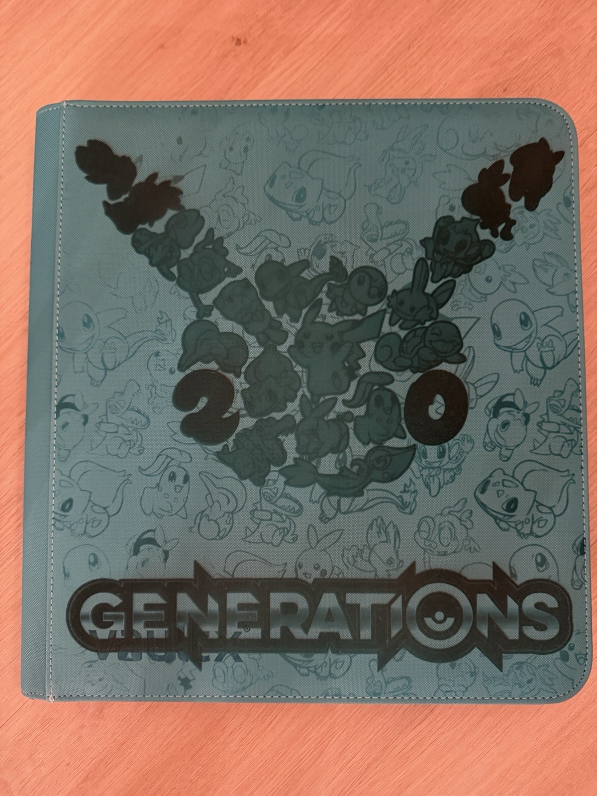Generations 12 Pocket Master Set Vault X Teal Binder