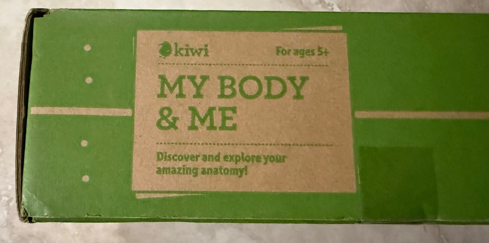 MY BODY & ME KIWI CRATE CO. EDUCATIONAL PROGRAM TAPE SEALED NIOB UN-OPENED