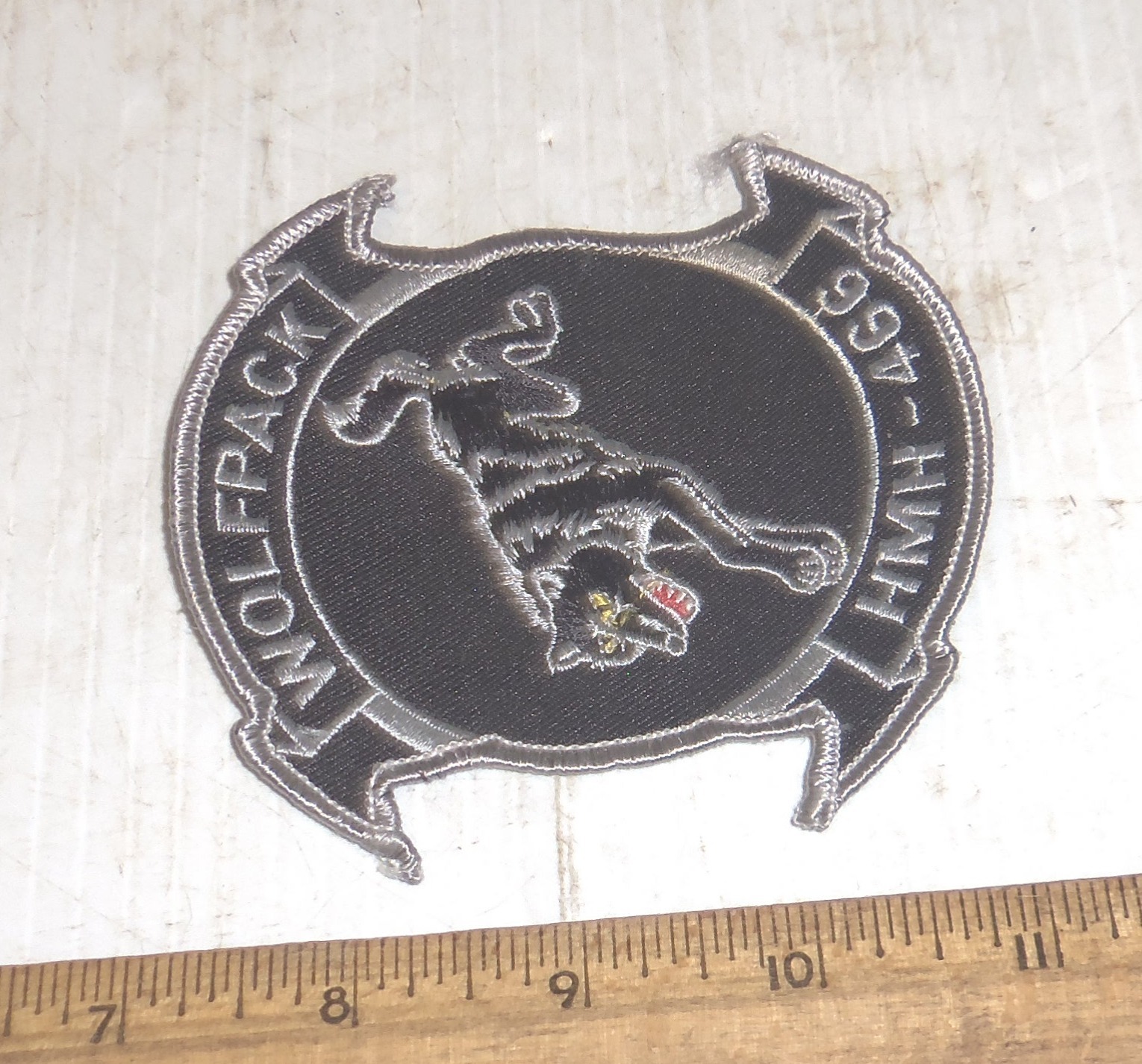 US Marine Corps - Wolfpack HMH-466 Embroidered Patch