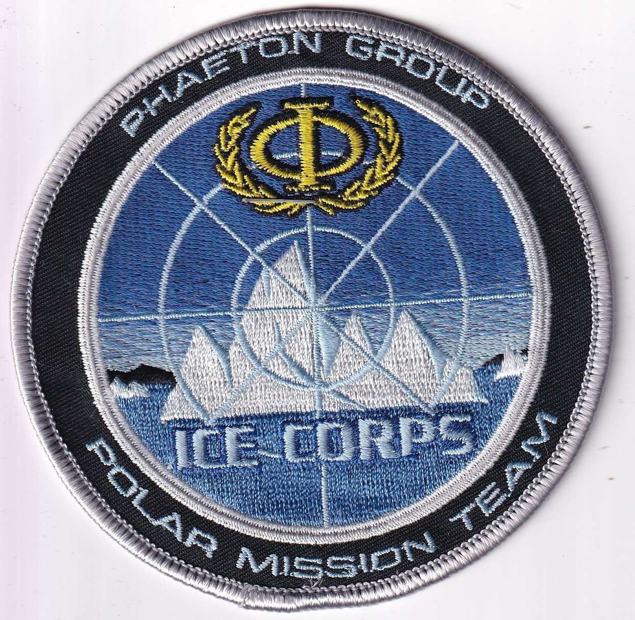 Phaeton Group patch Ice Corps Polar Mission Team under sanction