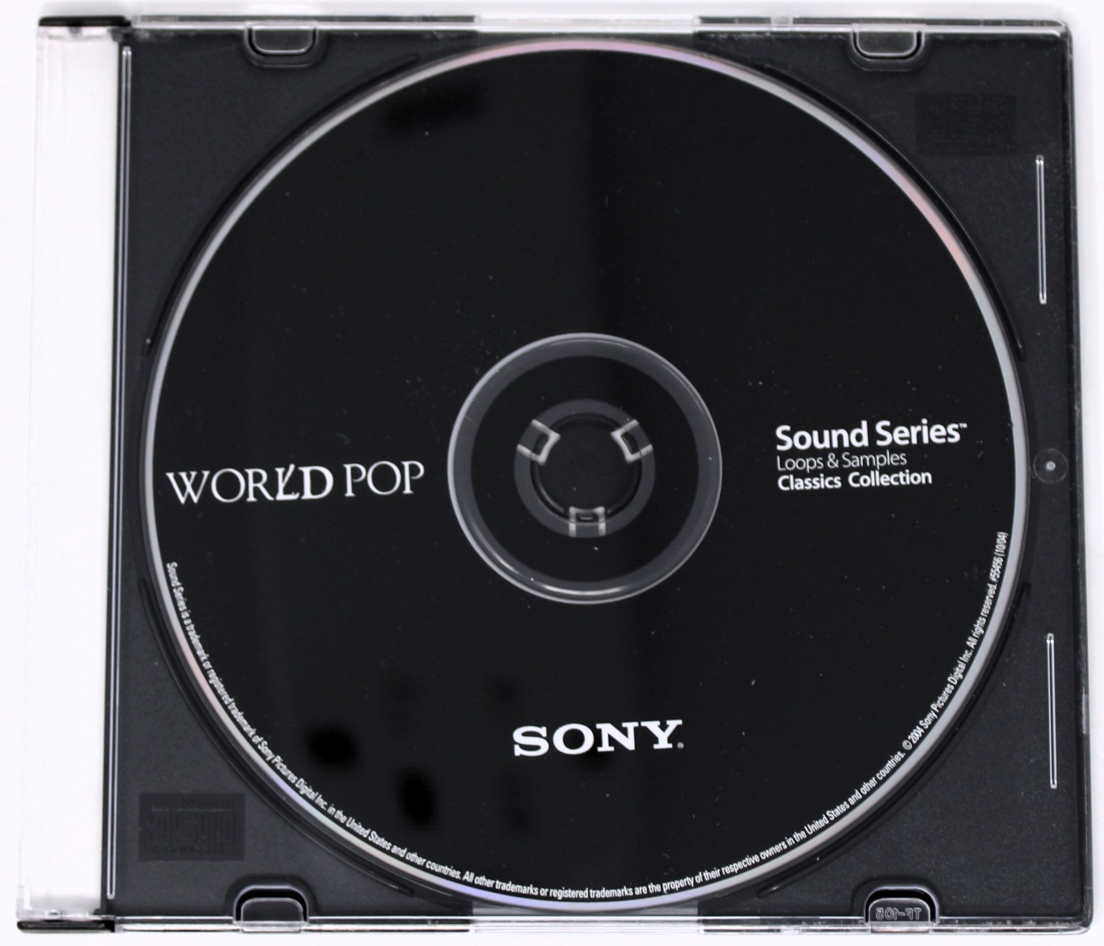Sony Sound Series World Pop Loops For Acid Sample/Sound Library/Sampling CD