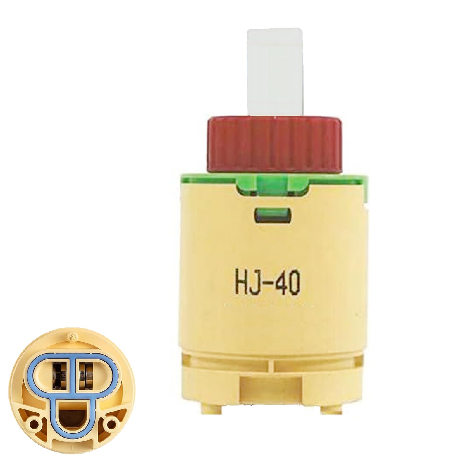 HJ-40 (JL01GJ) Faucet Cartridge Replacement 40mm Diameter Shower Blue