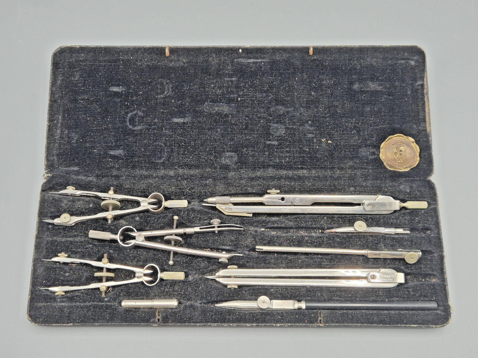Vintage Temple Instruments Technical Drawing Precision Draughtsman Set (AU10)