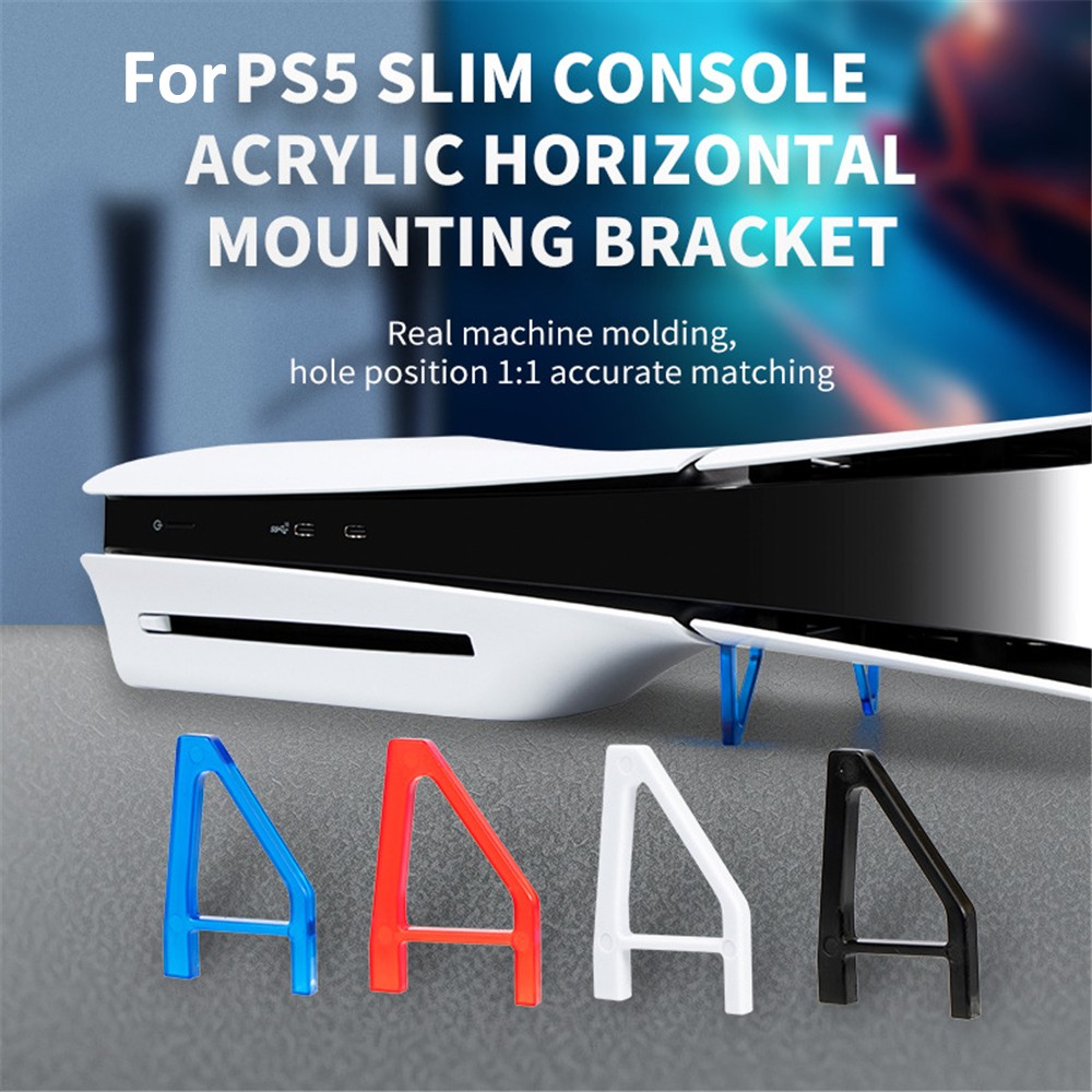 2PCS (Disc Edition) Stand for PS5 SLIM Mount Holder New for PS5 slim Accessorry