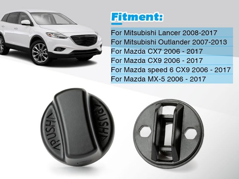 Keyless Ignition Knob Push Turn Key Start Switch Knob Cap & Insert for 2007