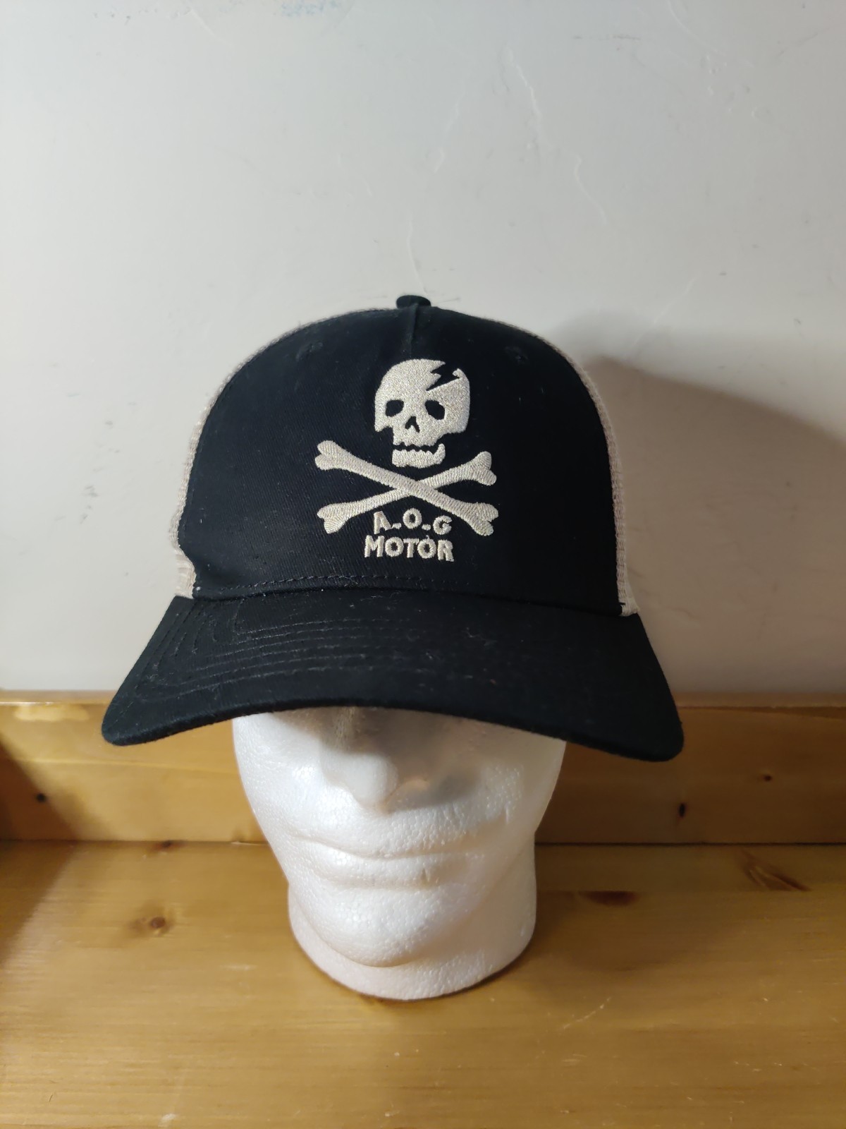 Trucker Cap Mesh Snapback Age of Glory AG Black