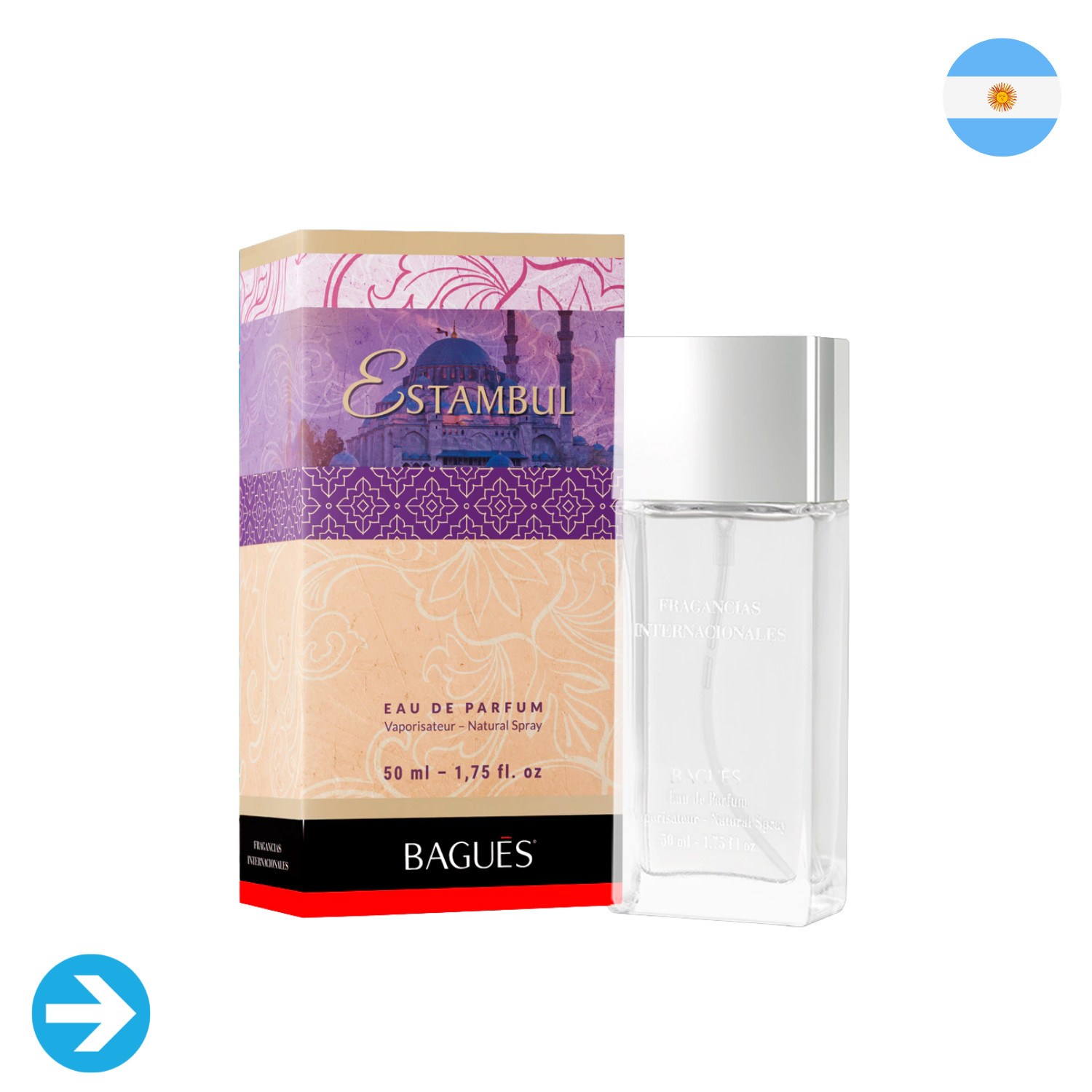 Bagués - Perfume Femenino Estambul EDP 50ml