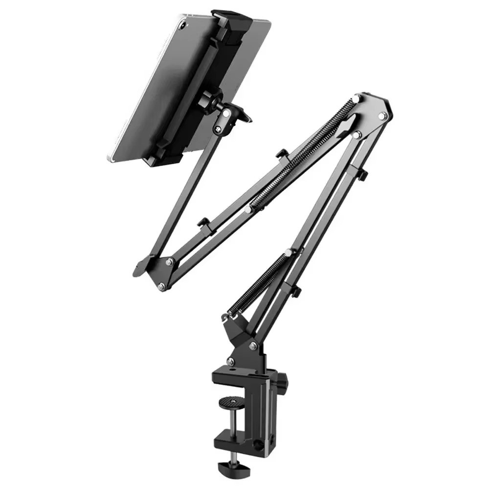 Aluminum Rotating Tablet Stand Bed Desktop Mount Universal Holder iPad Pro Air