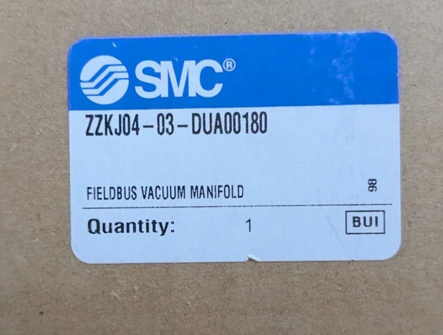 SMC ZZKJ04-03-DUA00180 Fieldbus Vacuum Manifold 4-Station NIB NEW