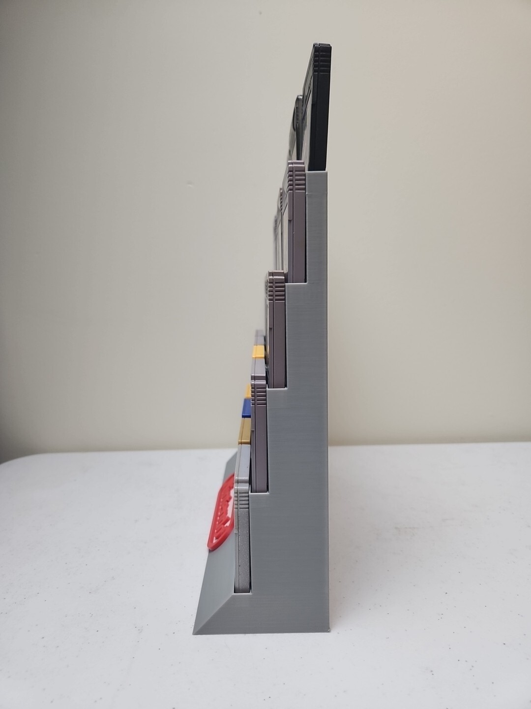 Nintendo Gameboy 20 Cartridge Display Stand, 3D Printed