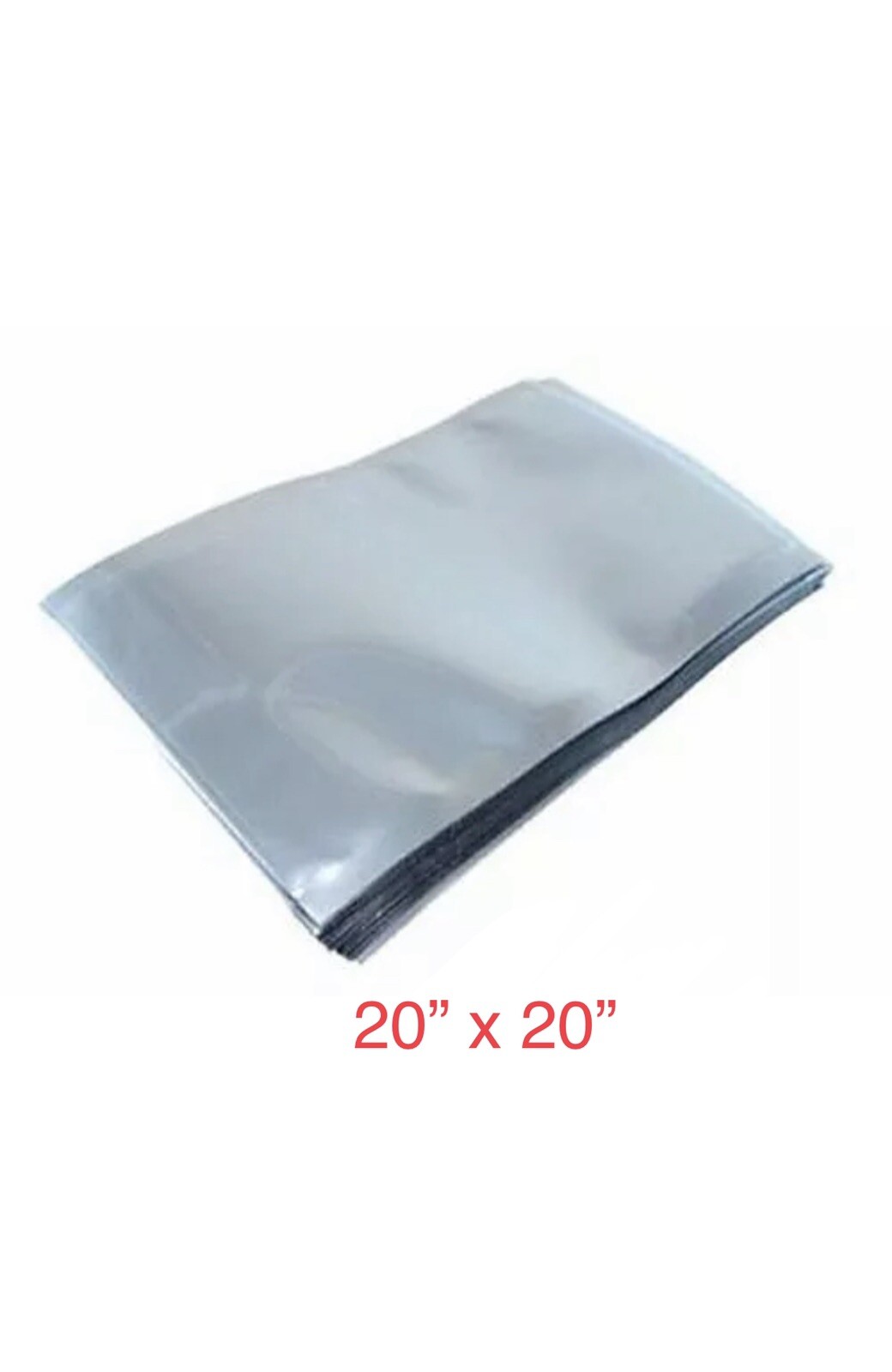 25 Pcs 20” 20” Open Top Anti static Shielding Bags