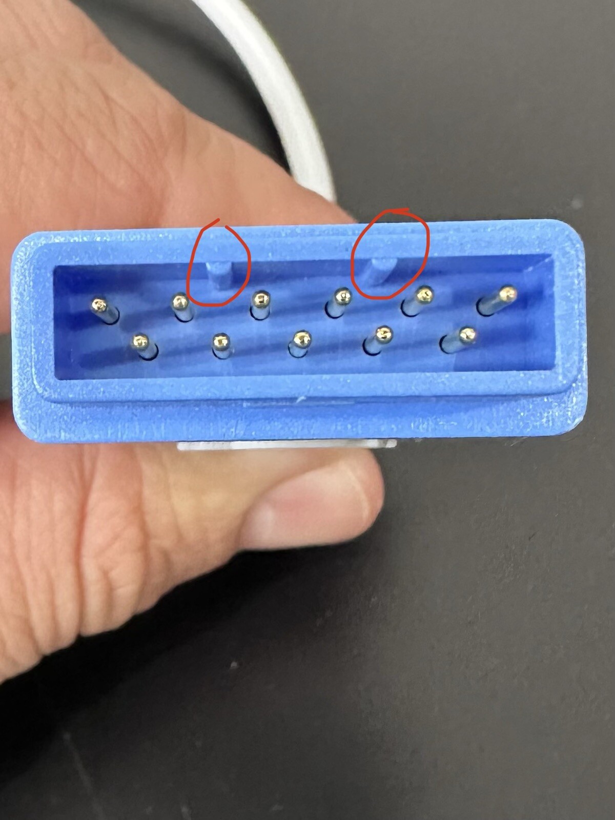 GE Marquette Tram 450SL Spo2 Direct Connect Adult Clip - Same Day Shipping