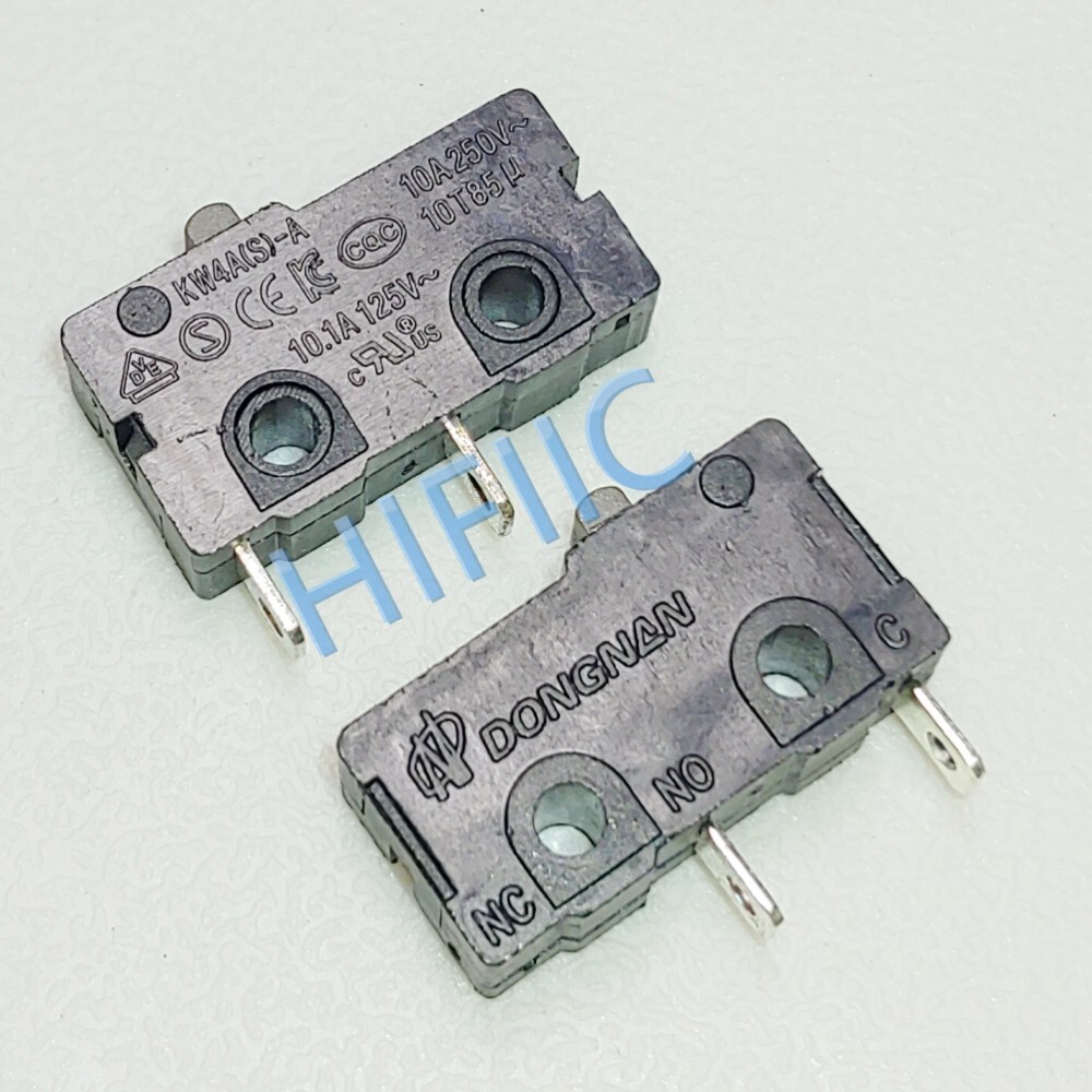 5PCS NEW DONGNAN KW4A(S)A 10A 250V Micro Switch 2 Pins