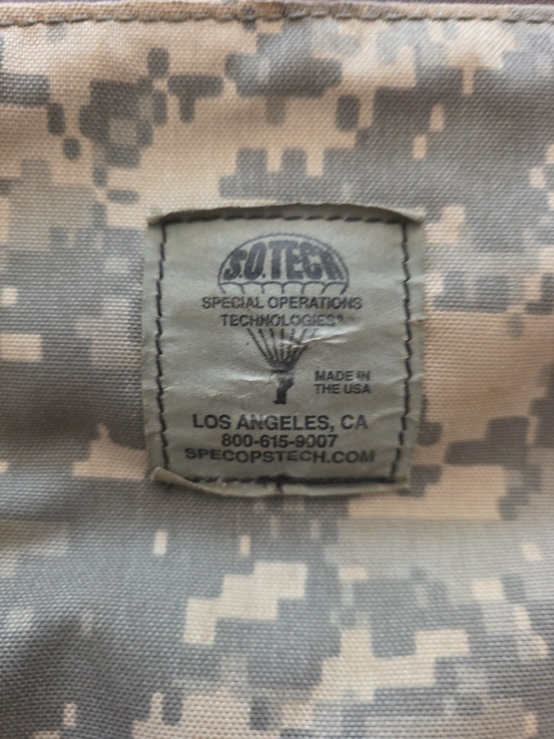 USGI Modular Medical Pack ISMB by S.O. TECH ACU W/ One Insert Bag