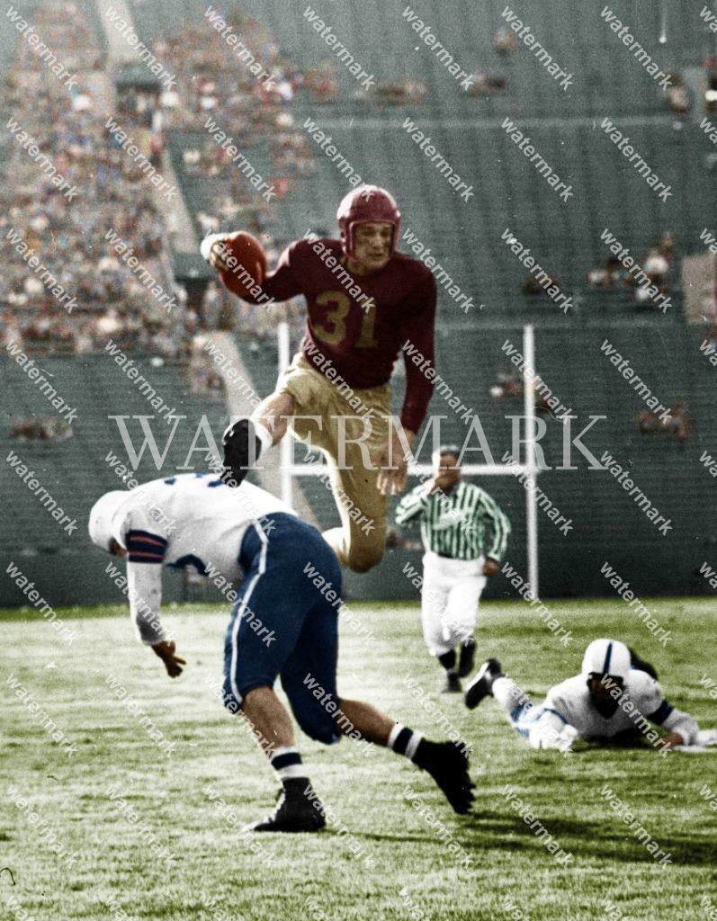 DT428 Football Pioneer Hurdles LA Memorial 8x10 11x14 16x20 Colorized Photo