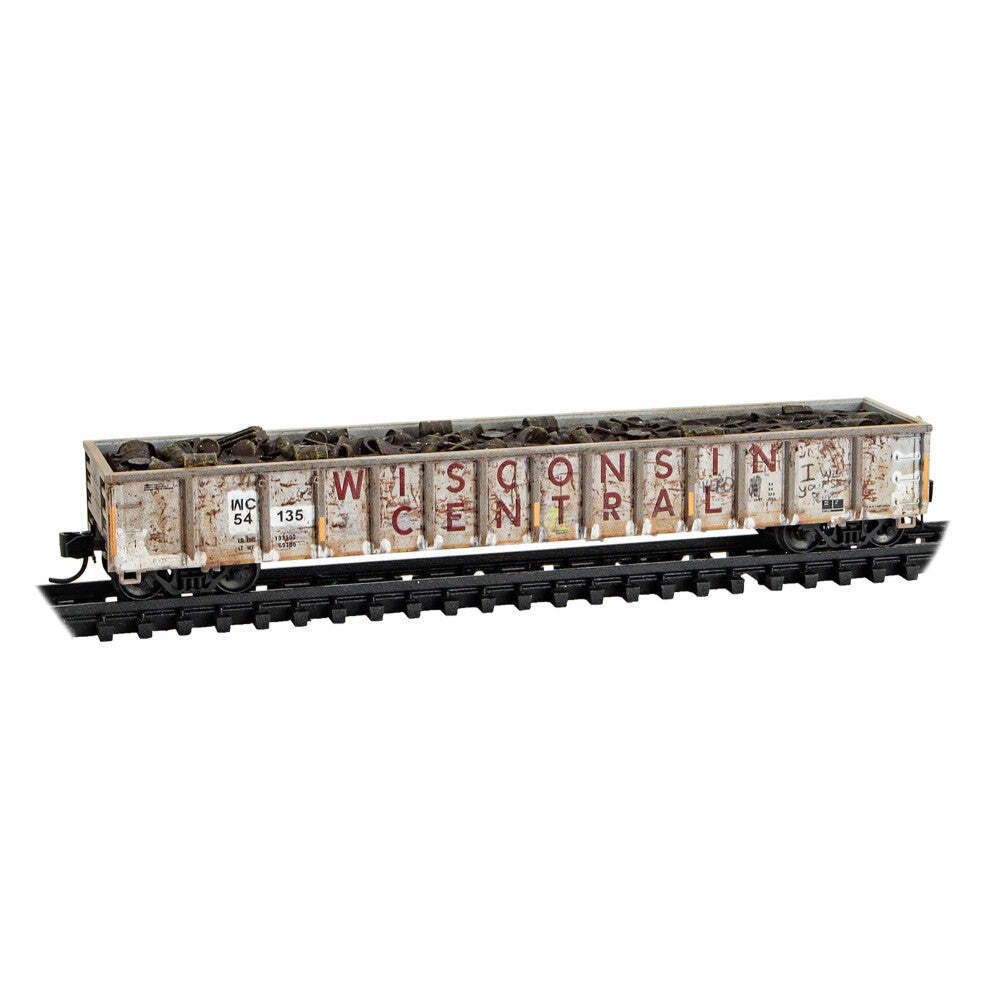 N Scale Weathered Wisconsin Central Rd# 54135