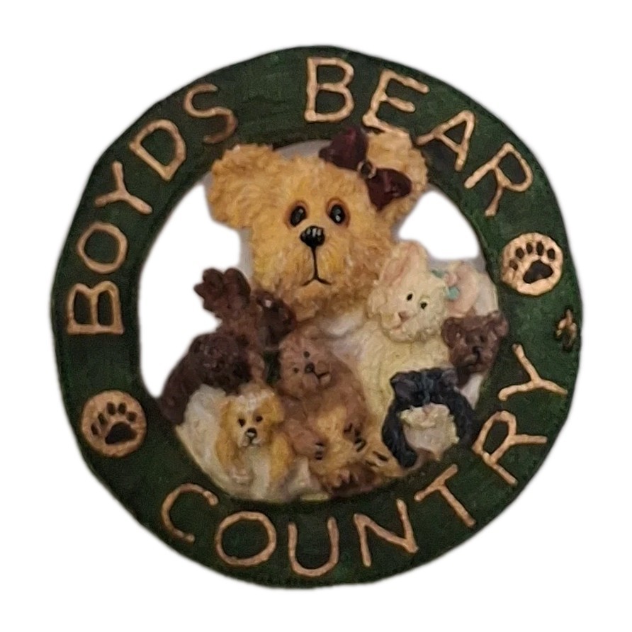 Boyds Bear Country Brooch Pin