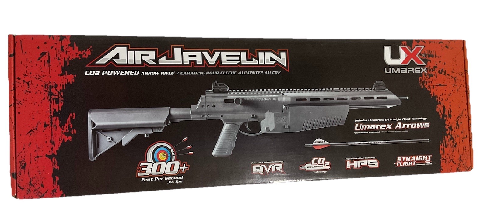 Umarex Air Javelin CO2 Arrow Rifle Knit 300 FPS Scope Arrows Box Air Archery