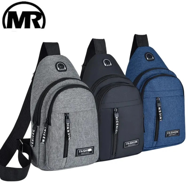 Men Women Sling Bag Chest Fanny Packs Cross Body Travel Sports Shoulder Backpack