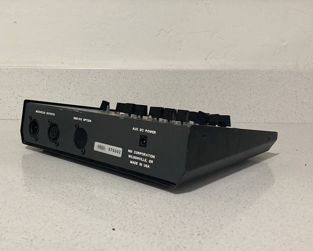 NSI memory lighting controller model NCM 708 pre-owned untested